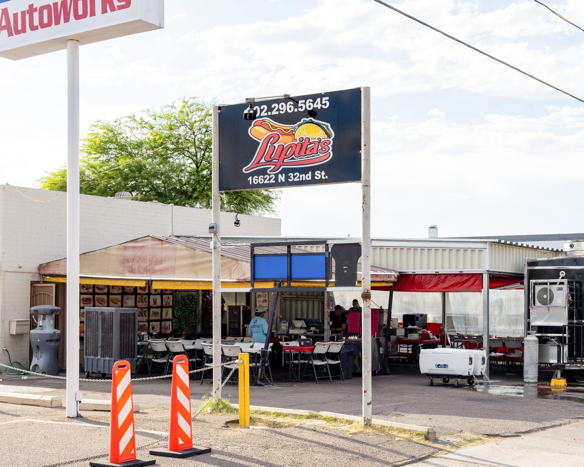 Welcome To Lupita's Hot Dogs